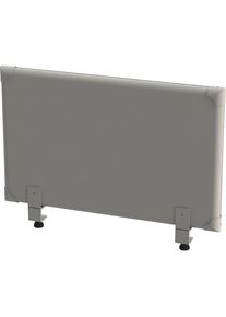 eurokraft pro Akoestisch bovenpaneel voor op de tafel, hoogte 450 mm, breedte 800 mm, grijs