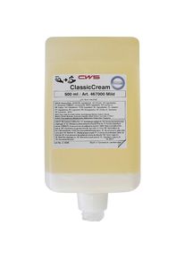 CWS Jabón en crema Classic Cream, UE 12 botes de 0,5 l, suave con fragancia floral