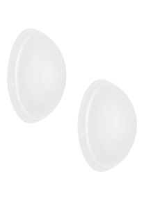 Wandpuffer, Beutel / Karte, Ø 20 mm, 10 Stk, Höhe 7 mm, satiniert Wagner