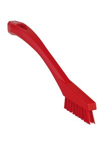 Detailbürste, extrahart, VE 10 Stk, rot vikan