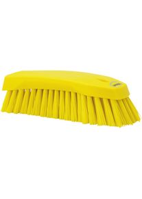Waschbürste, L, hart, VE 15 Stk, gelb vikan