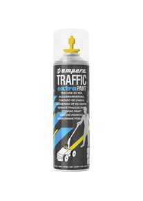 Ampere Markeerverf Traffic extra Paint voor intensief gebruik, inhoud 500 ml, VE = 12 spuitbussen, geel