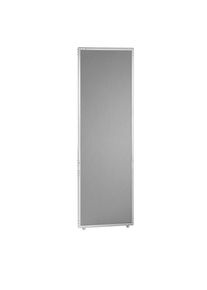 Scheidingswand, vilt, frame lichtgrijs, 650 x 1950 mm
