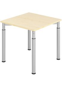 Scrivania con basamento a 4 gambe - kaiserkraft