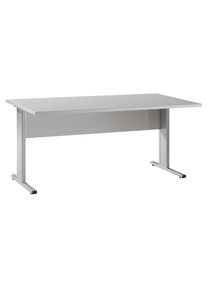 PETRA - Escritorio, H x A x P 720 x 1600 x 800 mm, gris luminoso