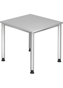 Escritorio, anchura 800 mm, gris luminoso