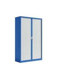 Rollladenschrank, BxT 1200 x 450 mm, H&ouml;he 1950 mm, enzianblau eurokraft pro