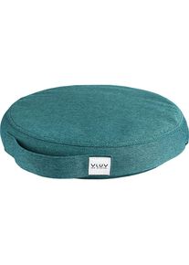 VLUV Coj&iacute;n de equilibrio PIL&PED LEIV, con tapizado de tela, &Oslash; 360 mm, petr&oacute;leo