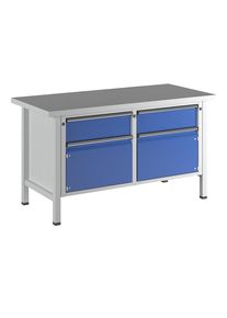 Banco da lavoro, struttura a telaio serie V ANKE