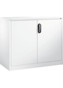 C+P ACURADO bijzetkast voor dossiers, 2 ordnerhoogtes, h x b x t = 1000 x 1200 x 500 mm, zuiver wit/zuiver wit