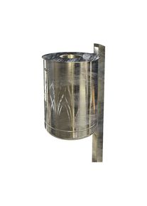 Cestino per rifiuti da esterno 50 l - kaiserkraft