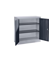 Armadio in acciaio con ante a battente Mauser