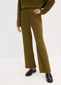 Sweatpants van een zachte viscosemixs - groen - maat 40/42 (M) - viscose - bonprix