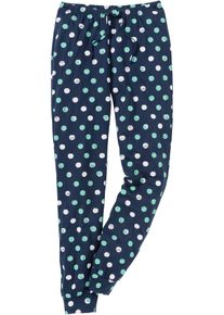 bonprix Femei Pantaloni de pijama, albastru, 48/50