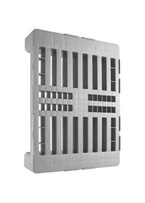 ratioform Hygiëne-pallet, l x b x h = 800 x 600 x 160 mm, lichtgrijs, vanaf 5 stuks