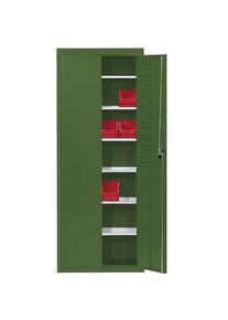 Mauser Magazijnkast, zonder magazijnbakken, h x b x d = 1740 x 680 x 280 mm, eenkleurig, resedagroen, vanaf 3 stuks