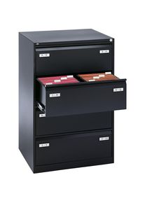 Classificatore per cartelle sospese LIGHT, a doppia corsia Bisley