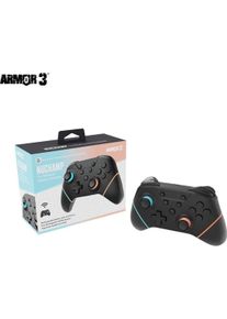 Hyperkin Controller Armor3 NuChamp Wireless nintendo Switch (Switch OLED, Switch Lite), Gaming Controller, Schwarz