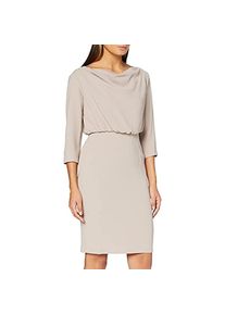 Gina Bacconi, Damen, Kleider, Cocktailkleid mit Halbärmeln, Cowl-Ausschnitt und Taillen-Rüschen, (40)