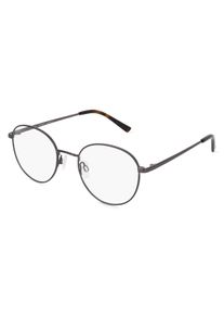 Fielmann OU 001 CL Brille Unisex | Fassung: Vollrand, Panto, Gun
