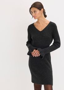 Strickkleid, grau, Gr&ouml;&szlig;e 48/50 (XL), bonprix