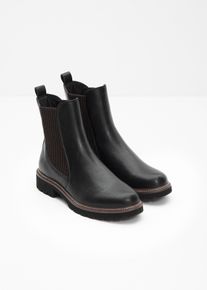Tamaris Chelsea-Boots, schwarz, Größe 36, bonprix
