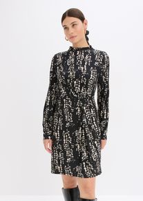 Jerseykleid, schwarz, Gr&ouml;&szlig;e 44/46 (L), bonprix