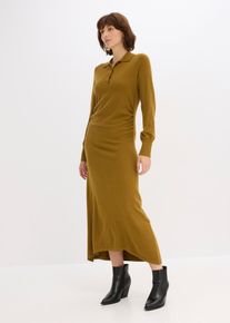 Strickkleid aus softem Viskose-Mix, grün, Größe 36/38 (S), Viskose, bonprix