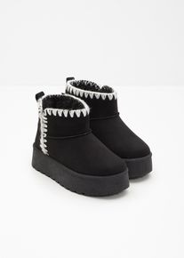 Kinder Plateau-Boots, schwarz, Gr&ouml;&szlig;e 33, bonprix