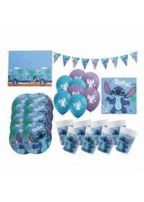 maskworld Lilo & Stitch – Partybox, 46-teilig