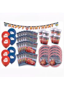 maskworld Cars III – Partybox, 45-teilig
