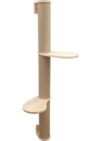 KERBL Pet Timber Kratzsäule, 127cm