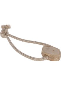 KERBL Pet Wurfspielzeug mit Kaffeeholz, Jute/Baumwolle, 45cm