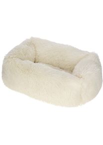 KERBL Pet Fluffy Kuschelbett, creme, 60x40cm
