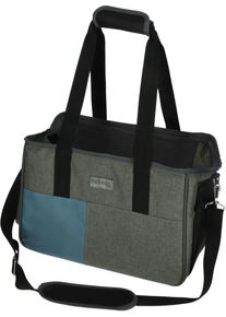 KERBL Pet Vacation Tragetasche, 40x20x27cm, grau/blau