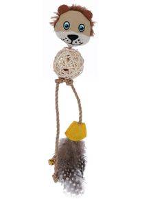 KERBL Pet Safari Löwe Katzenspielzeug, 30cm