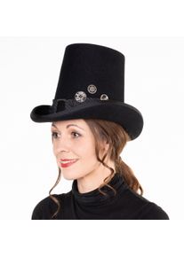 Puritan Wool Felt Hat – Black “Capotain”