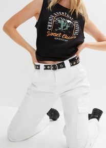 bonprix Női Öv, fekete, 80