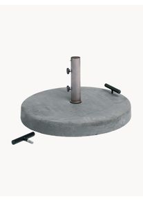 Weishäupl Weishäupl Parasolbase i beton, i forskellige størrelser Grå Beton, Metal Ø 60 x H 8 cm