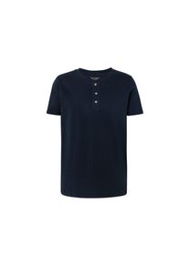 Tchibo - Koszulka henley z krótkim rękawem - dla panów - rozmiar S 44/46 - kolor: niebieski