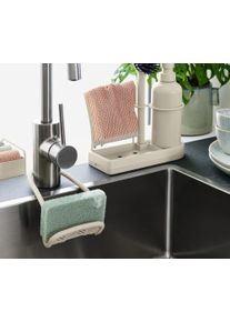 Tchibo - Organizer do zlewu - kolor: beżowy