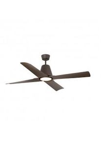 Faro Barcelona TYPHOON M LED Ventilatore da soffito marrone DC