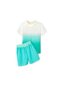 Tchibo - Krátke pyžamo z biobavlny - pre chlapcov - veľ. 98/104 - farba: biela/s potlačou