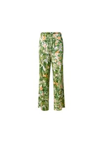 Tchibo - Nohavice v &scaron;t&yacute;le palazzo s potlačou - pre d&aacute;my - veľ. M 40/42 - farba: biela/s potlačou