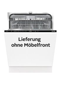 Gorenje, vollintegrierbarer Geschirrsp&uuml;ler &raquo;GV 16 D&laquo; 11 l 16 Ma&szlig;gedecke TotalDry autom. T&uuml;r&ouml;ffnung, silberfarben, 3 Spr&uuml;harme