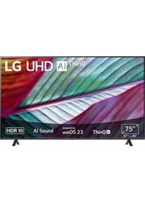 LG , LCD-LED Fernseher »75UR78006LK« 189 cm/75 Smart-TV UHD, α5 Gen6 4K AI-Prozessor, HDR10,AI Sound, AI Brightness Control , schwarz ,...