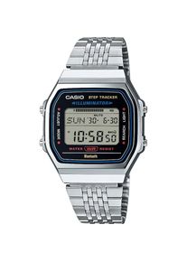 CASIO VINTAGE, Damen, Smartwatch ( ), edelstahlfarben-schwarz, edelstahlfarben-schwarz, Trendstarke Smartwatch f&uuml;r Sie & Ihn