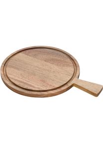 Leonardo, Schneidebrett &raquo;MATERA&laquo; &Oslash; 27 cm, braun, Massivholz, &Oslash; 27 cm, braun