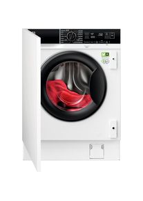 AEG, Einbauwaschmaschine 8000 &raquo;LR8BI7480&laquo; 8 kg 1400 U/min PowerClean: Vollst&auml;ndige Fleckenentfernung in 59 Min. bei nur 30 &deg;C, wei&szlig;, PowerClean 59 Min