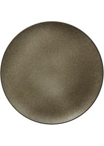 aida RAW, Fr&uuml;hst&uuml;cksteller &raquo;RAW&laquo; Steinzeug, &Oslash; 23 cm, forest brown, Steinzeug, 23 cm, forest brown